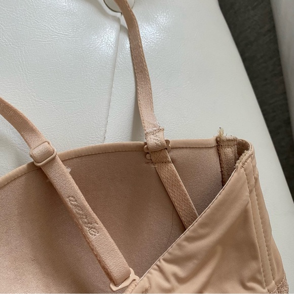 AERIE | Real happy strapless bra in sands - Picture 9 of 10